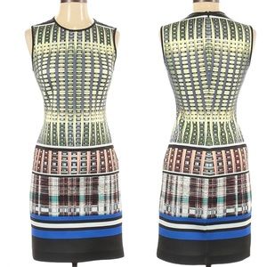 Clover Canyon Colorful Sheath Sleeveless Dress